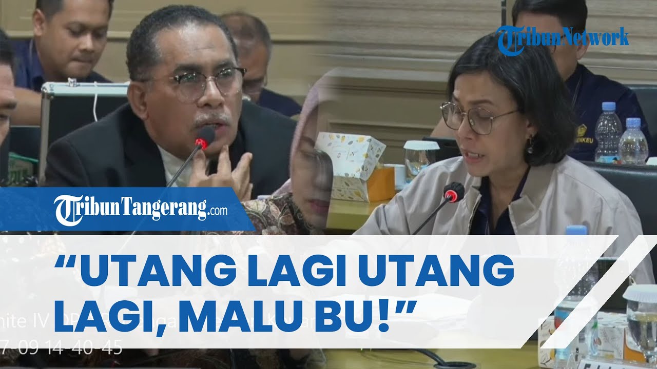SRI MULYANI KENA SEMPROT DPR! Sebut Akan Sangat Membanggakan Jika APBN Surplus: Utang Lagi, Malu Bu!