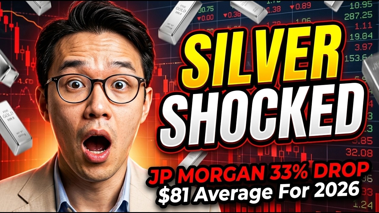 JP Morgan Predicts $81 Silver in 2026 | 74M Ounces Moved in 60 Days (33% Crash Shock!)