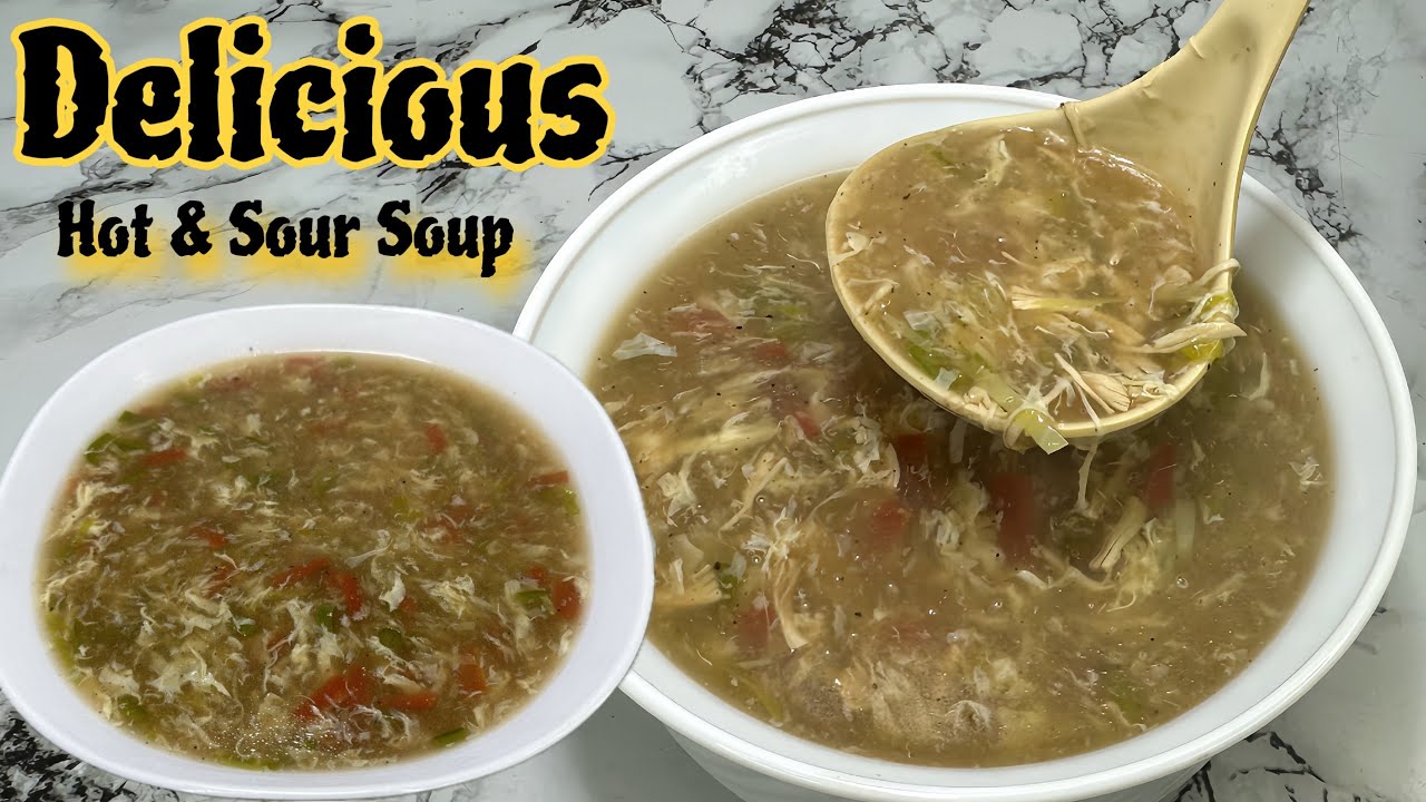 Hot & Sour Soup | Chicken Hot & Sour Soup | Soup Recipe