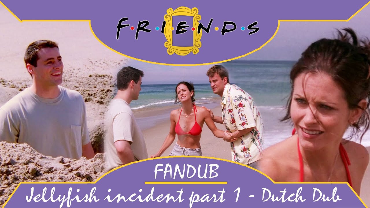 Friends - Jellyfish Incident Part 1(Dutch Dub) HD