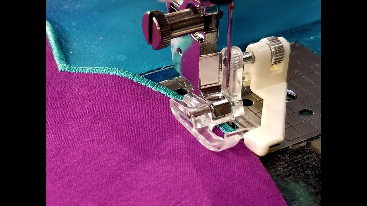 Satinedge foot Satin Stitch Edging