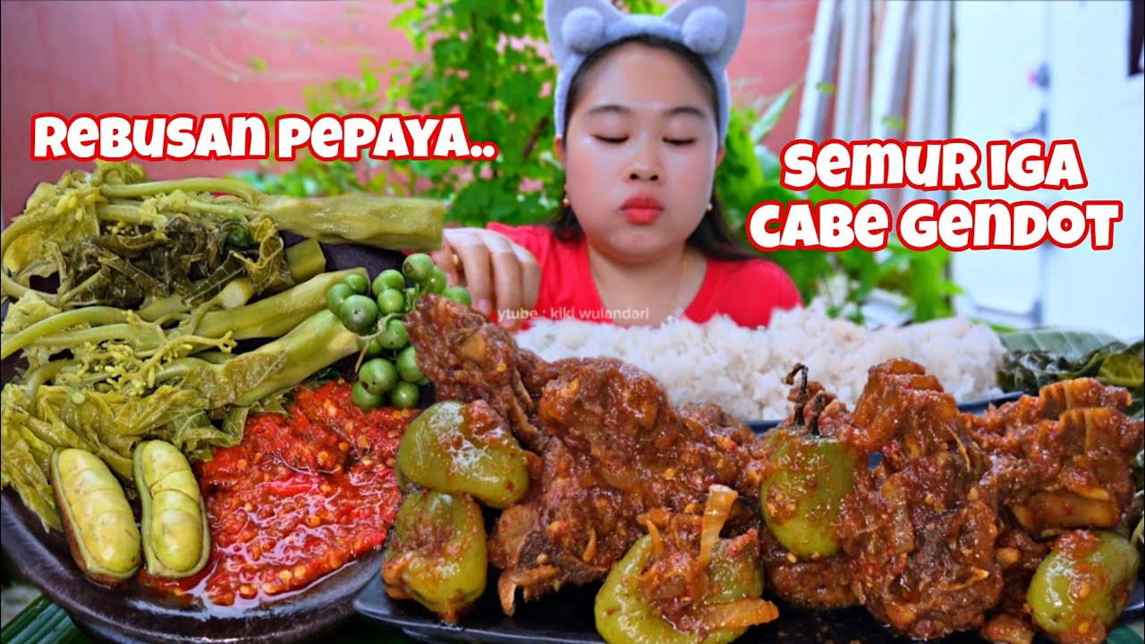 SEMUR IGA CABE GENDOT‼️ MAKAN DITEMANI HUJAN 🌧