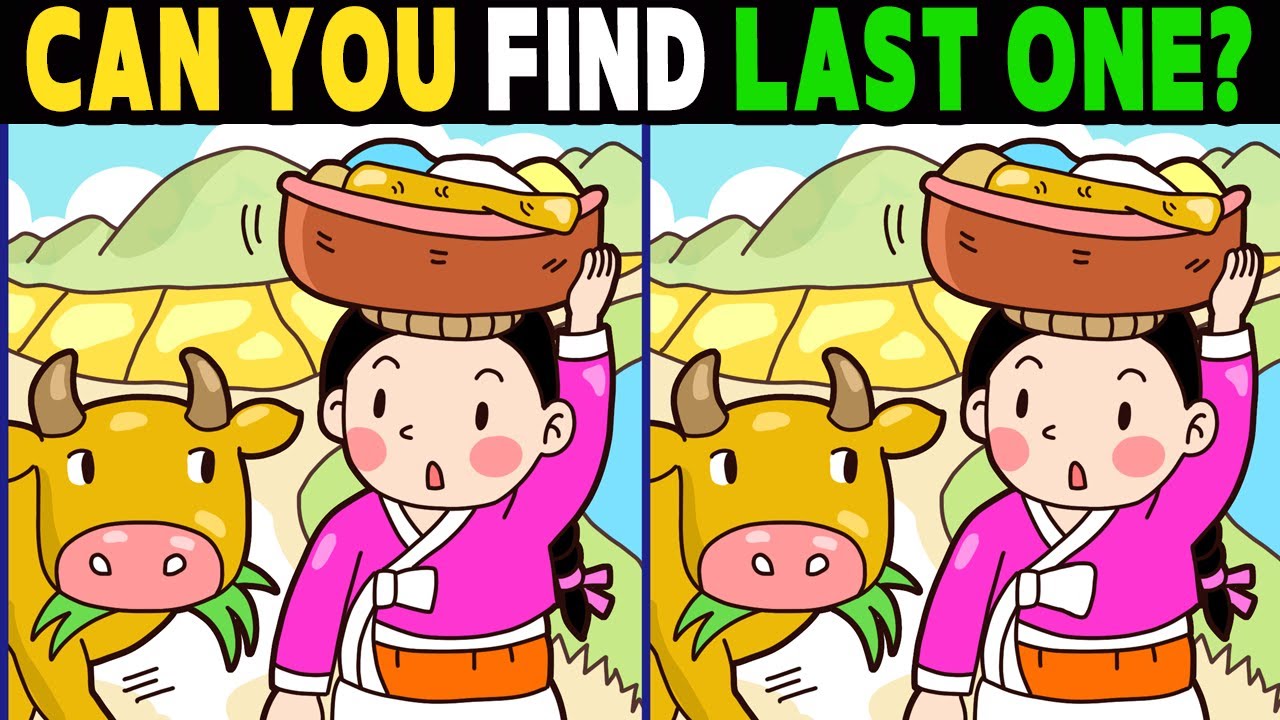 Spot The Difference: Spot the 3 Differences | Brain Training 【😀Normal】 #944