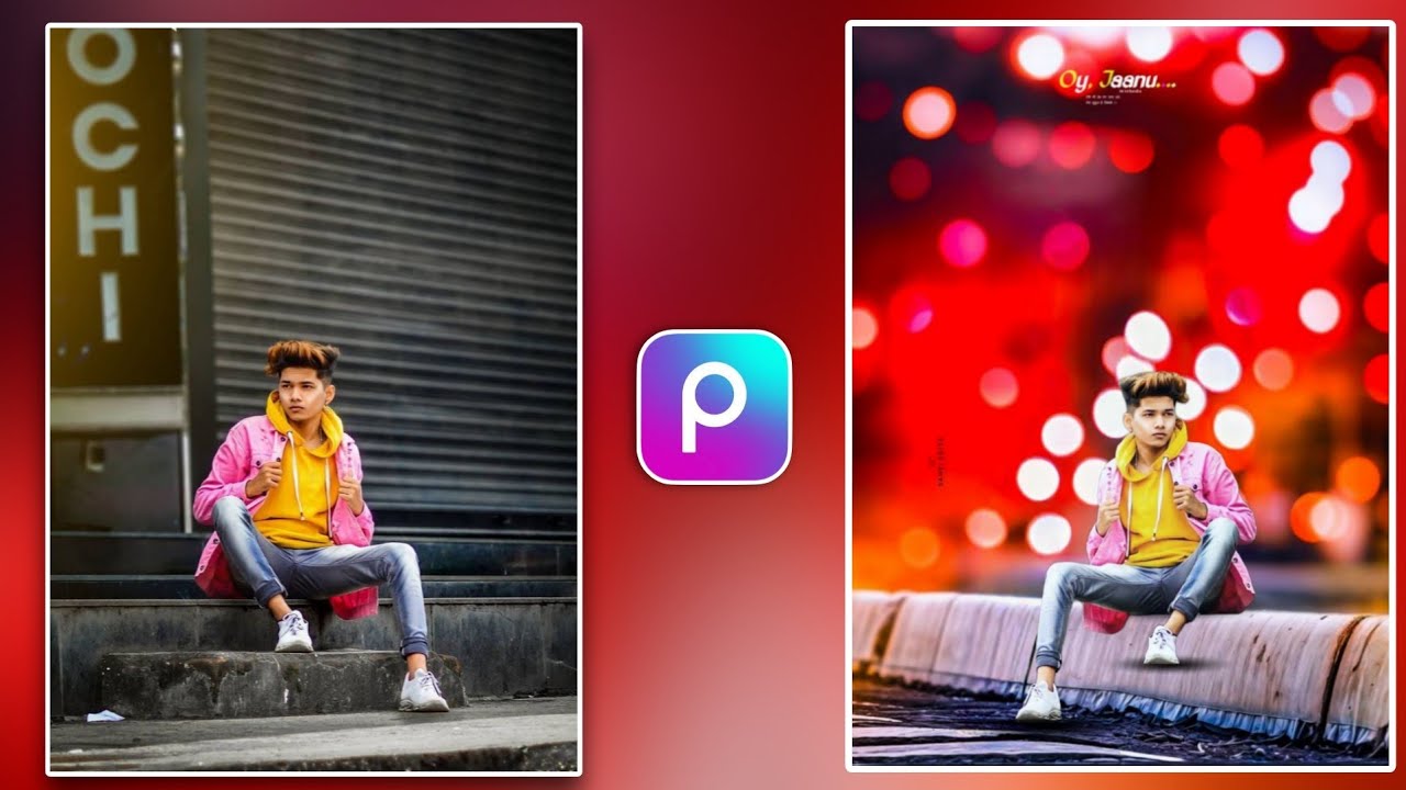picsart photo editing background change trending