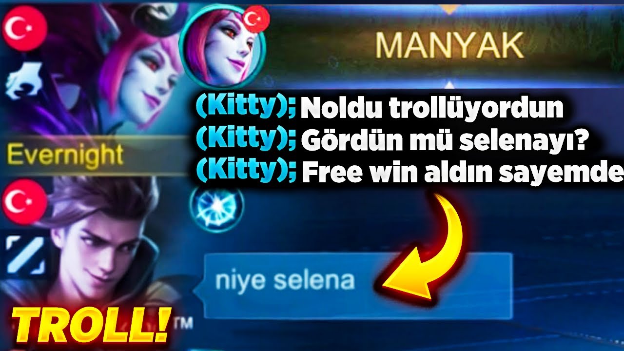 SIRF SELENA ALDIM DİYE TROLLEDİ AMA TAŞIDIM! :D MANYAK ATTIM!