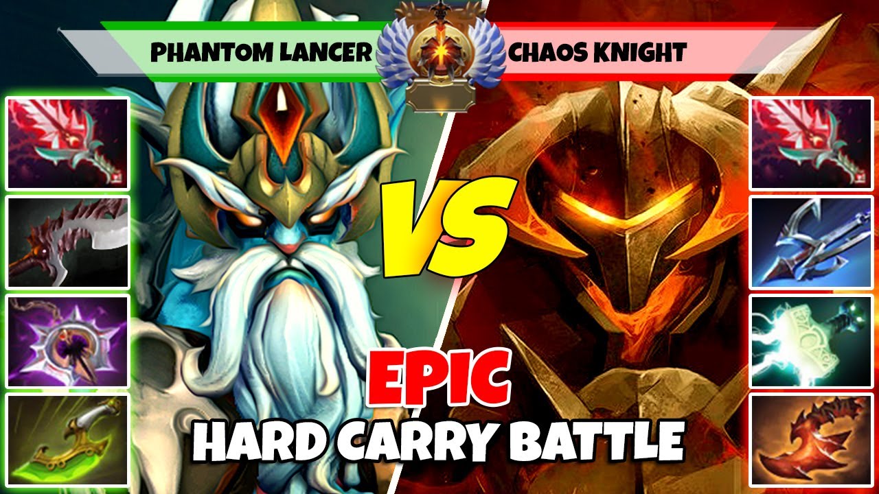PHANTOM LANCER (Carry) vs CHAOS KNIGHT (Carry) - Battle Of Immortal Rank Dota 2 Players - Z Dota 2