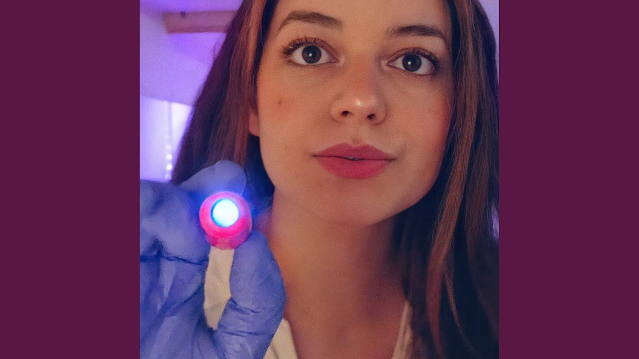 ASMR FR : Test médical ULTIME des nerfs crâniens (visuel, couleurs,...)