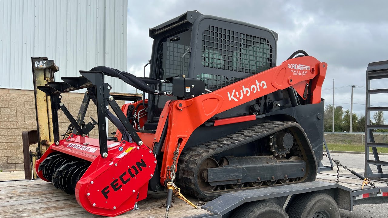 Buying a new Fecon Forestry Mulcher, tuning, and testing it. | RK6015 Fecon