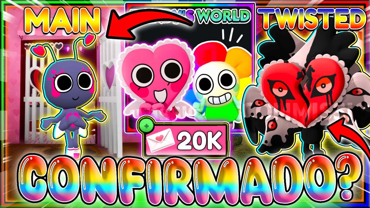 😱VAZOU❓😲NOVO MAIN e EVENTO de VALENTINES DAY CHEGANDO❓💌NOVIDADES de DANDYS WORLD❗🤯 #dandysworld 👀📢