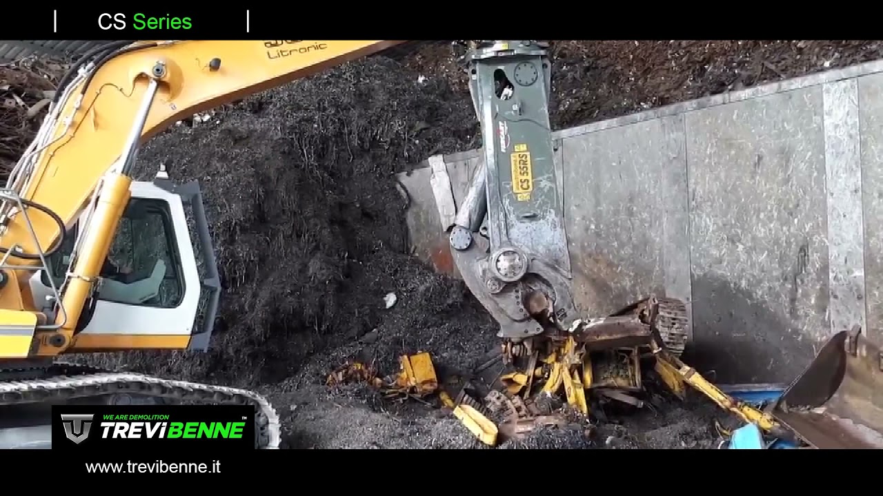 Trevi Benne Cesoia Idraulica per rottami Marilyn Serie CS - Hydraulic Metal Scrap Shear CS Series