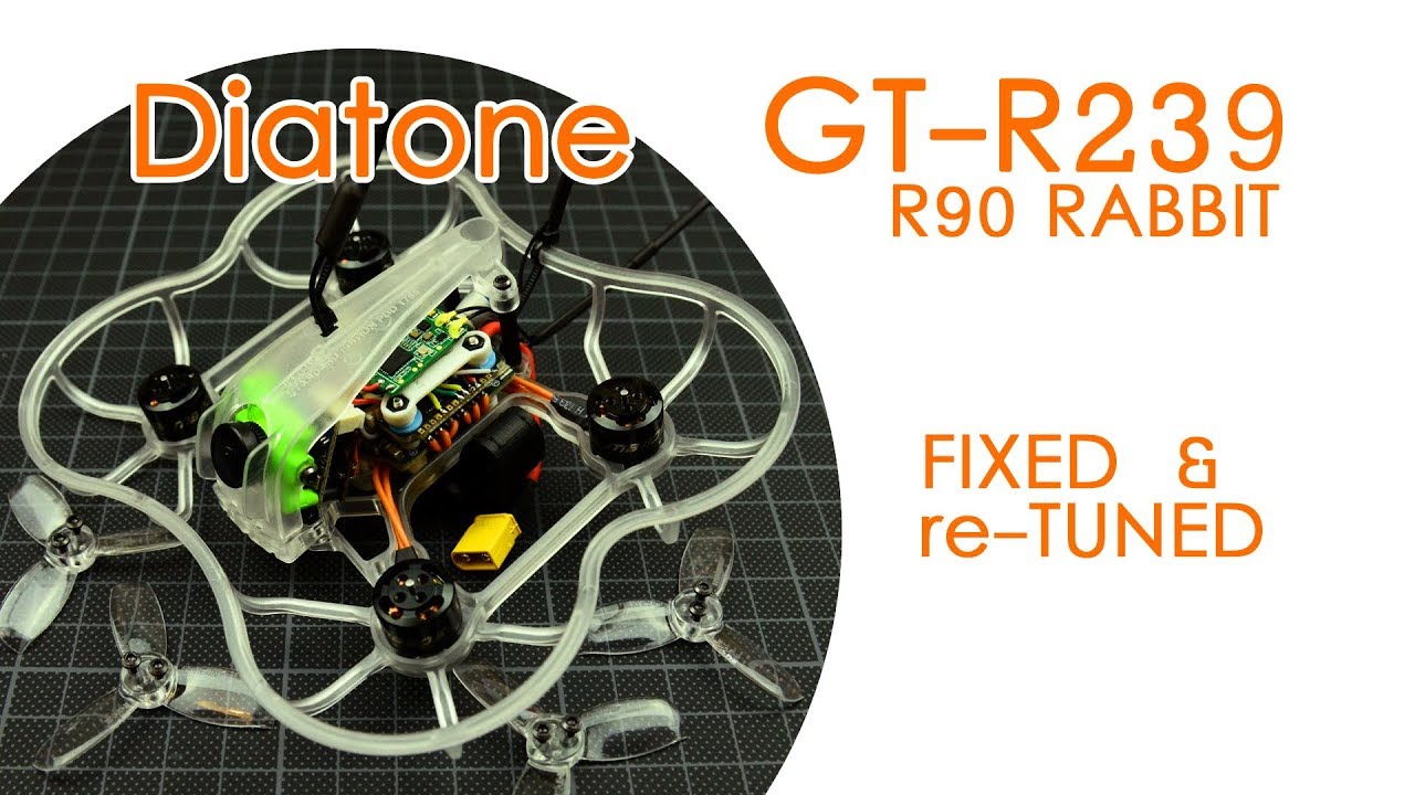 Diatone GT-R239 (GT R90 Rabbit): disassembly, basic improvements and working tune
