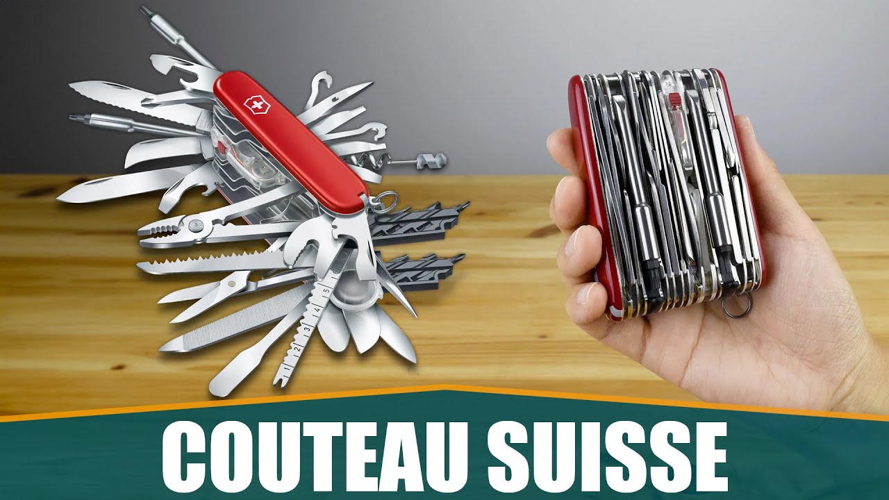 LE MEILLEUR COUTEAU SUISSE - Victorinox Swiss Champ XXL
