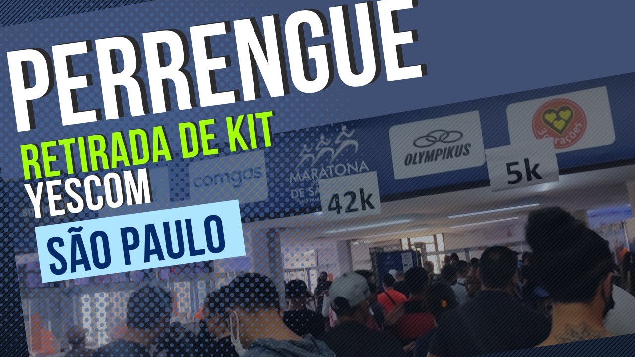 Perrengue na retirada de kit - 42k Maratona Int'l de S&atilde;o Paulo 2022.