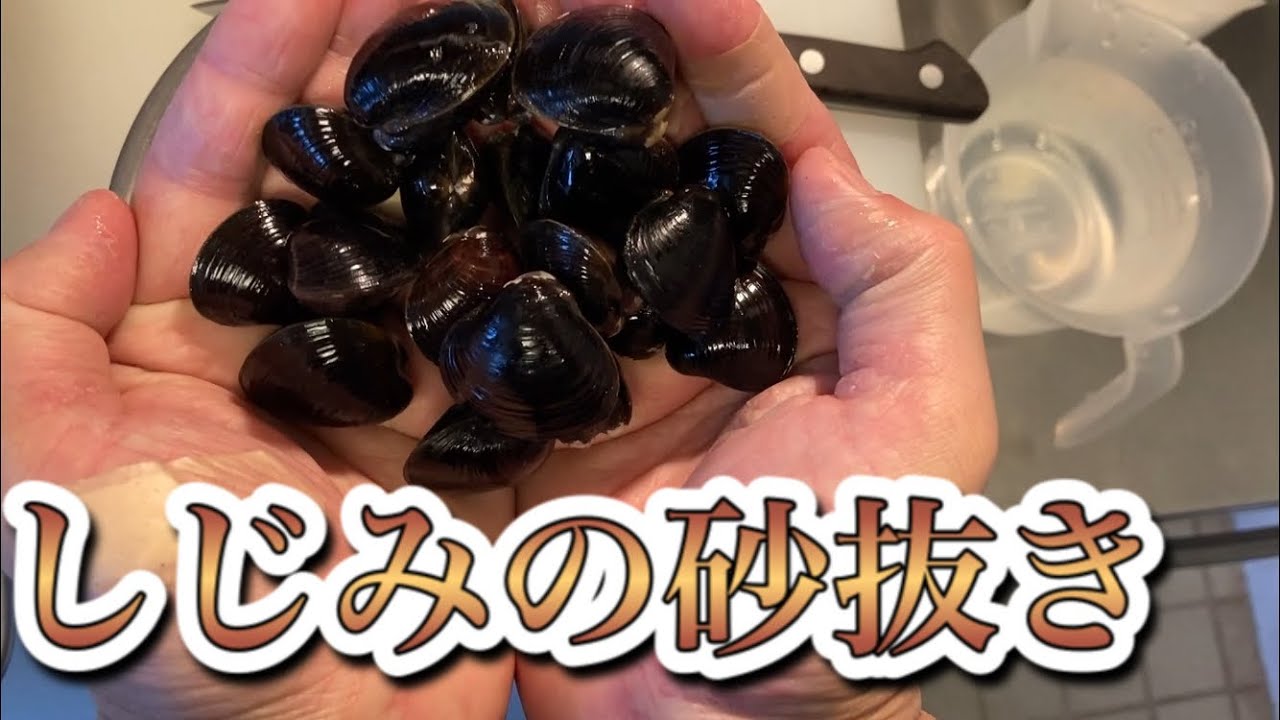 【しじみの砂抜き】と旨味がアップする【保存方法】