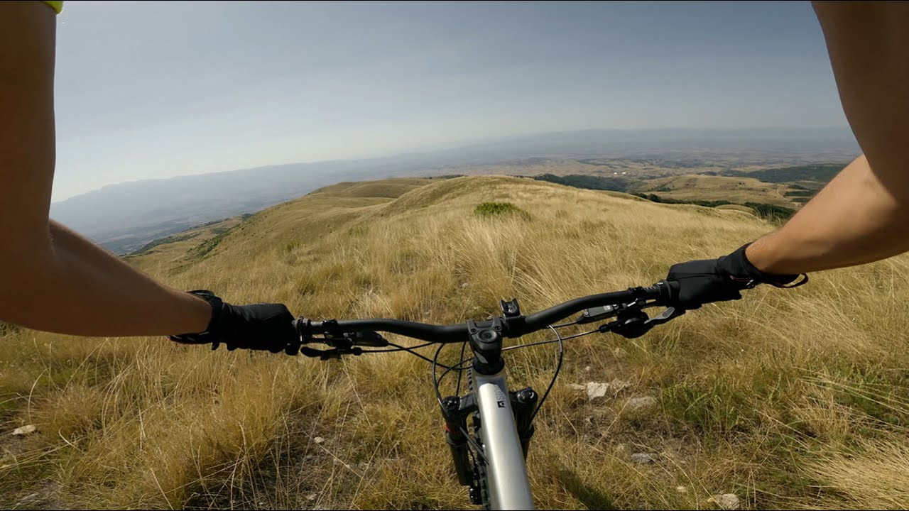 MTB-Menoikio: From Euzonas Peak (1453m) To Agriani Village (620m)