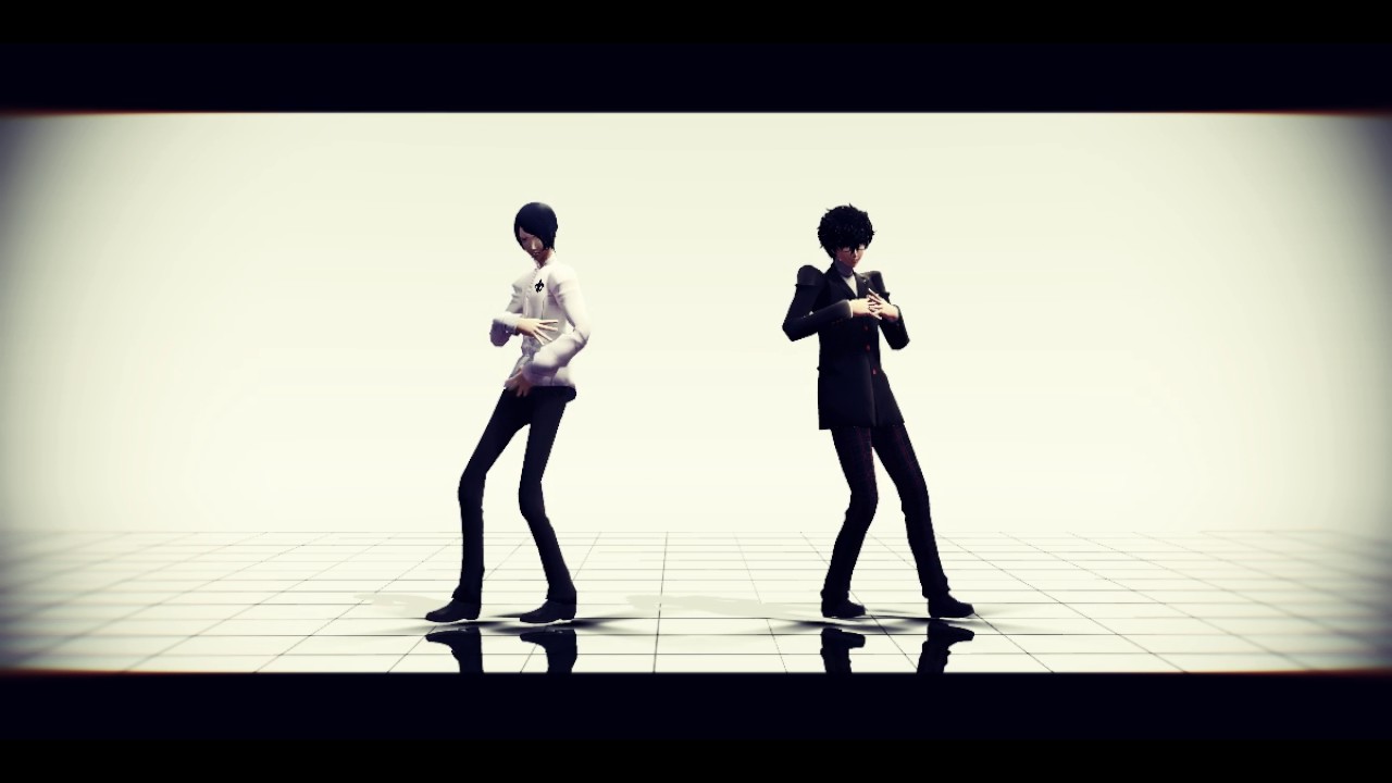 {MMD X Persona 5} Bad Apple (Akira & Yusuke)