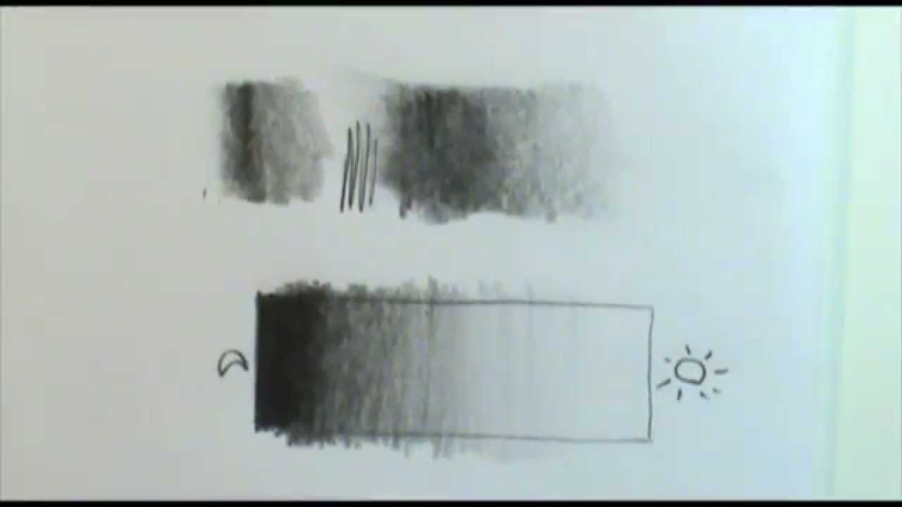 Art Exercise Creating a Pencil Gradient