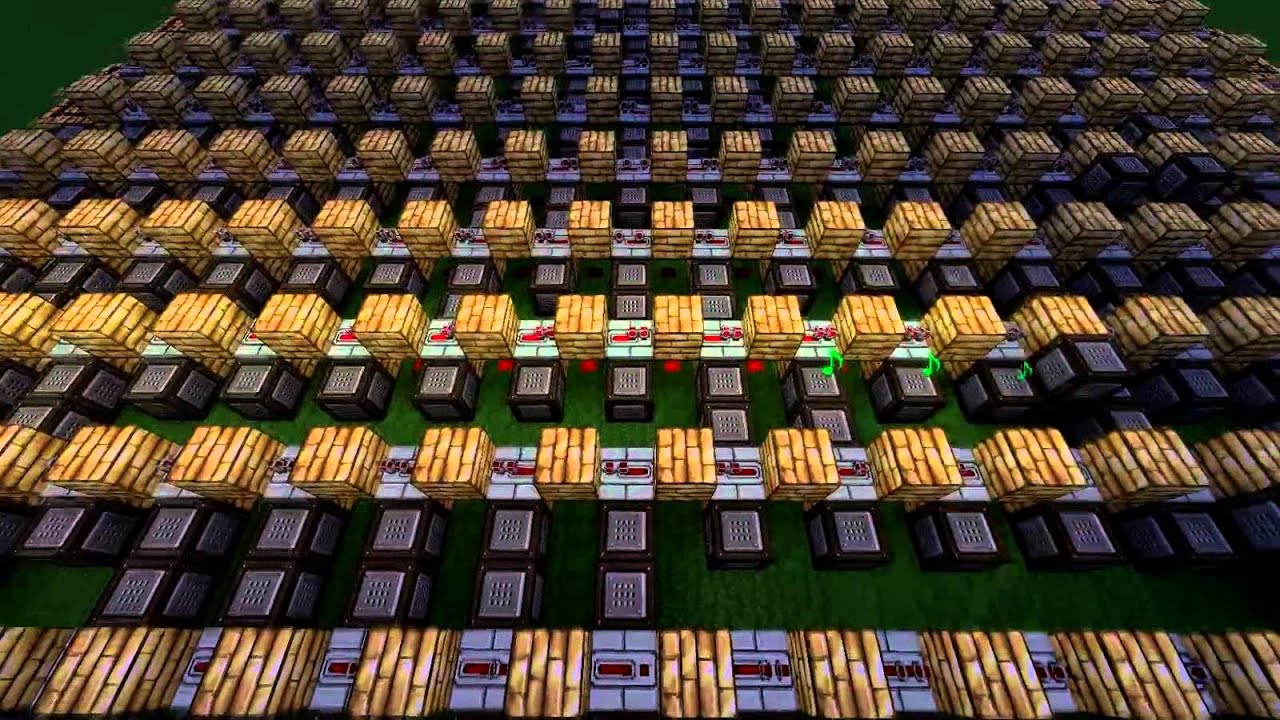 Minecraft Note Blocks: Skrillex - Scary Monsters And Nice Sprites