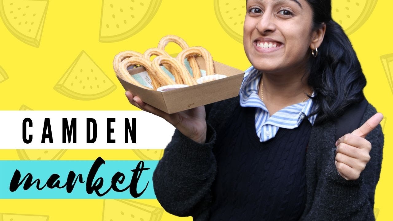 Top Foods to Try at the CAMDEN LOCK MARKET in London!