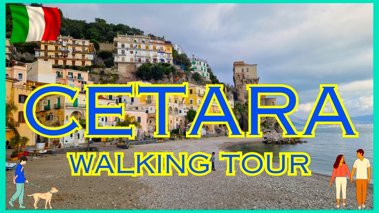 ✨️ Cetara,  Italy  2025 ✨️ 🇮🇹  [ 4K  ]    Walking Tour    #italy   #walkingtours