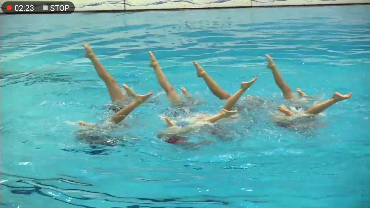 Chaco Synchro Swimming 11-12 Team