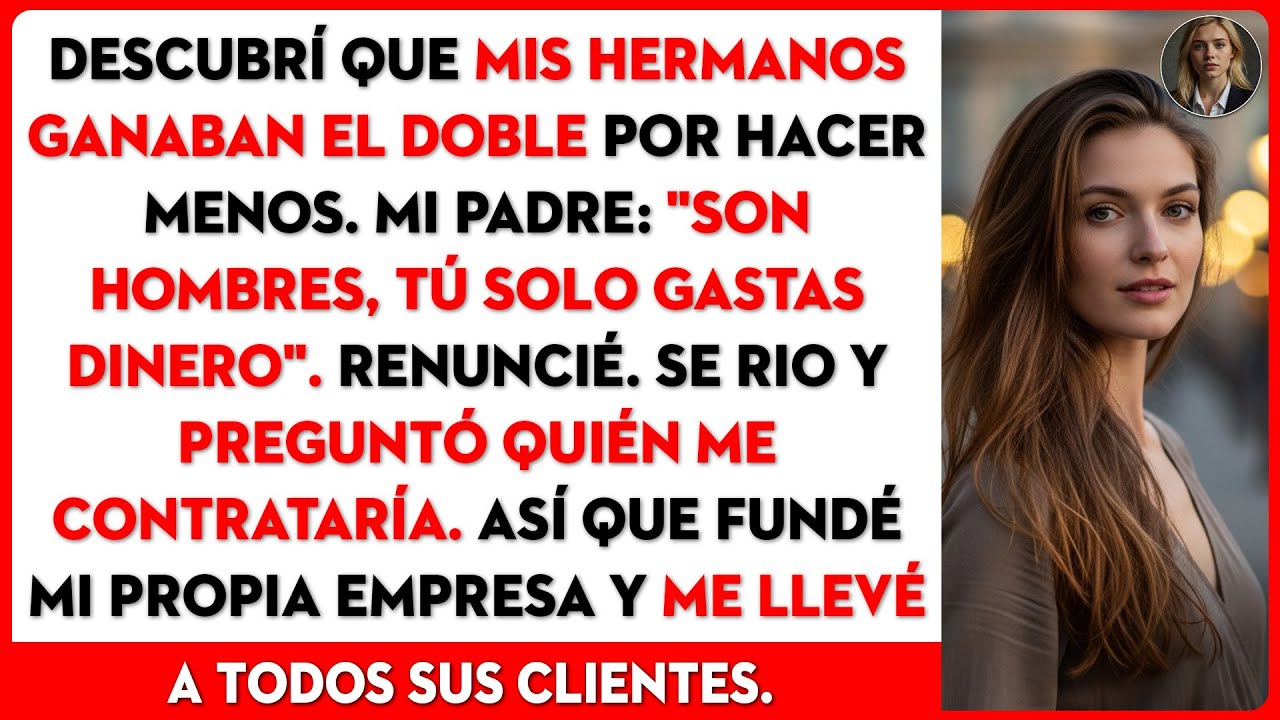 Mi padre defendió que mis hermanos cobraran más. Dejé el trabajo y se arrepintió al instante.