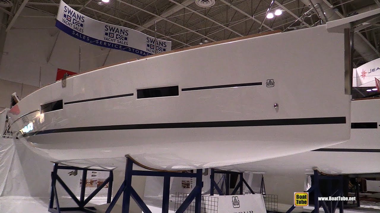 2019 Dufour 382 Grand Large - Deck and Interior Walkaround - 2019 Toronto Boat Show