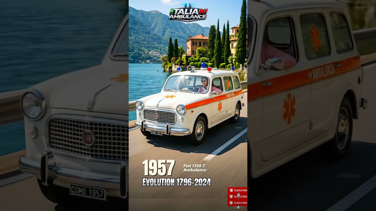 Italian Ambulance Evolution (1796-2024) | From Horse Carts to Fiat Ducato!  ShiftEvo