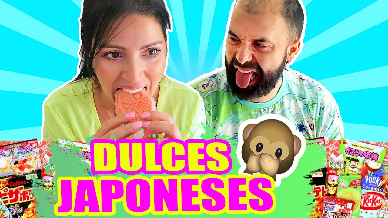 PROBANDO DULCES JAPONESES RAROS! ABRIENDO CAJA MISTERIOSA ft El Pipi - SandraCiresArt