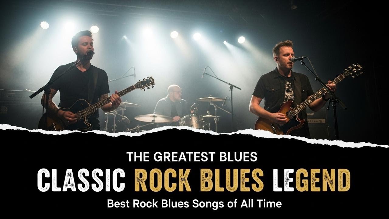 Eric Clapton, ZZ Top, BB King, Muddy Waters, Jimi Hendrix – Old School Electric Blues Rock