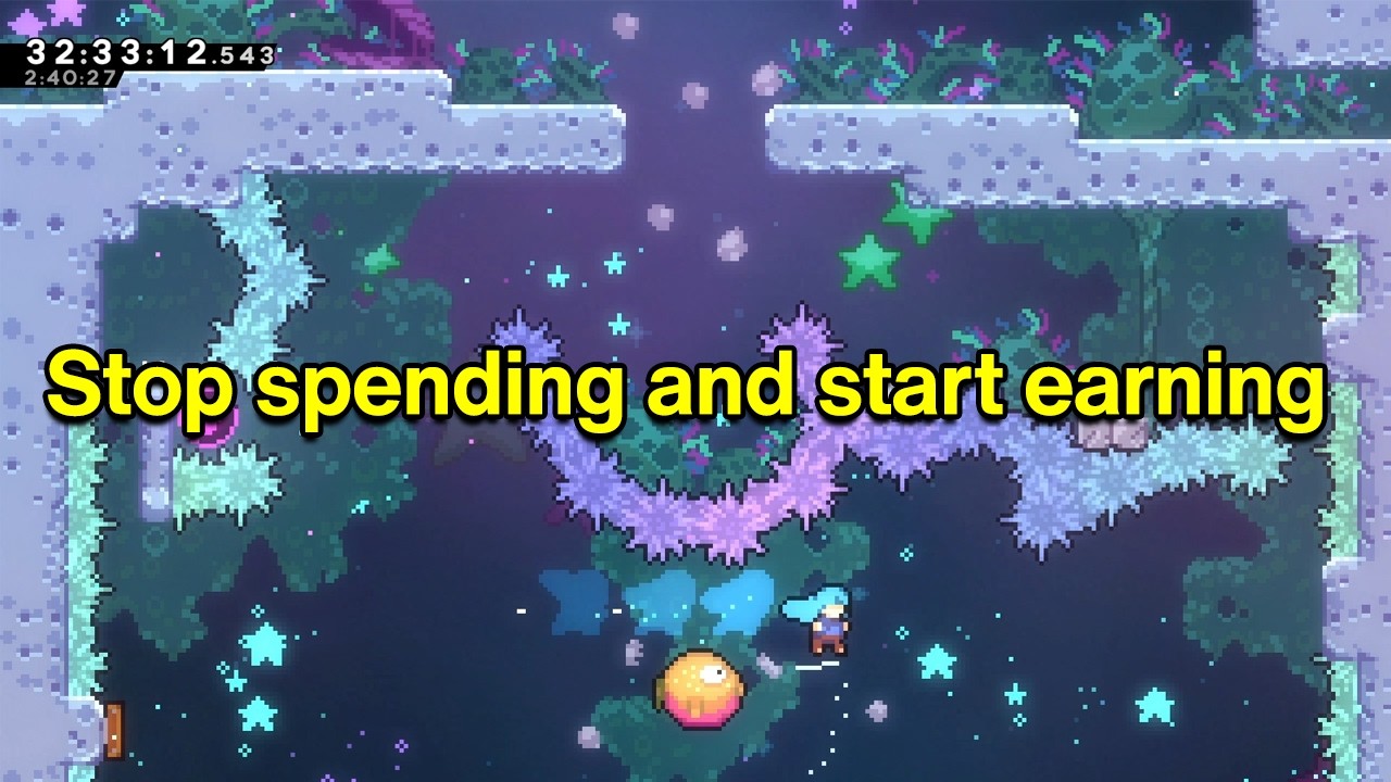 stop spending and start earning