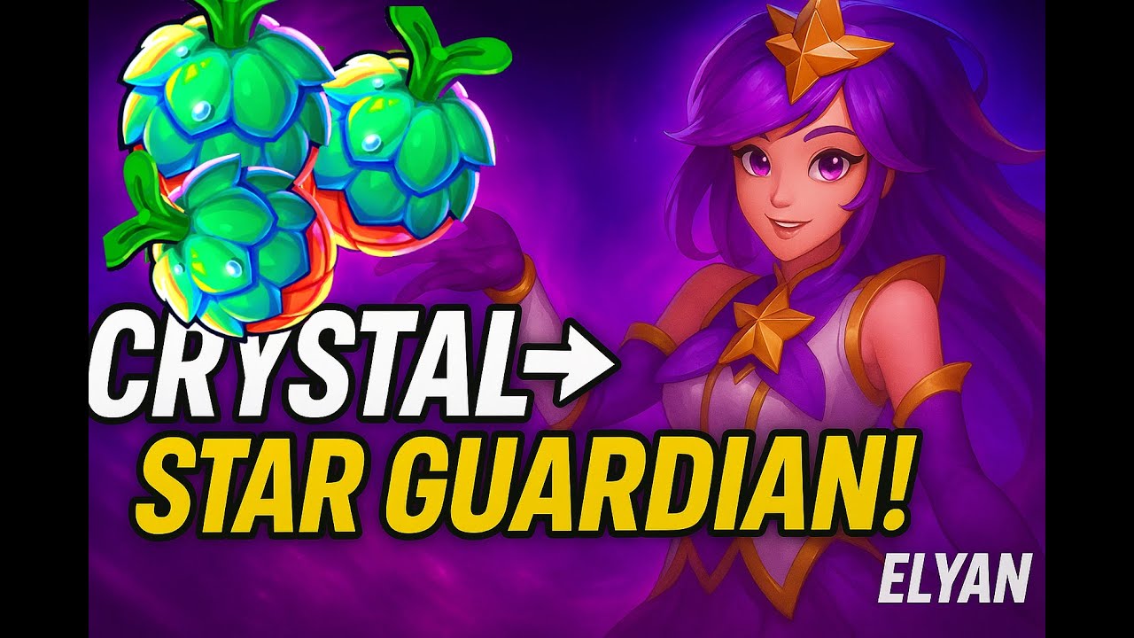 TFT From Crystal Gambit to Star Guardian Power! 🍇 The seventh set of the complete TFT game
