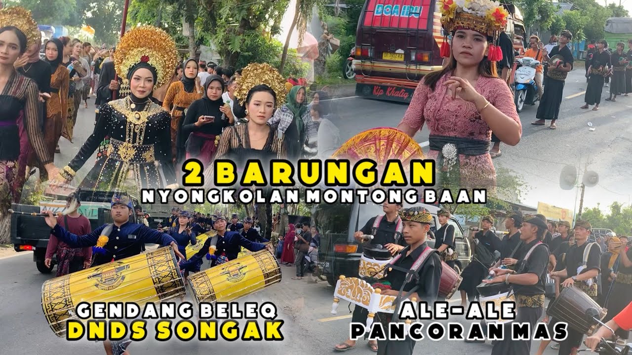 NYONGKOLAN DI MONTONG BAAN DI IRING GENDANG BELEQ DNDS SONGAK & ALE-ALE PANCORAN MAS