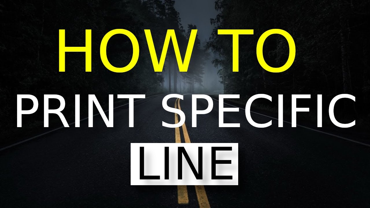 How to Display From a Specific Lines From a File in Linux