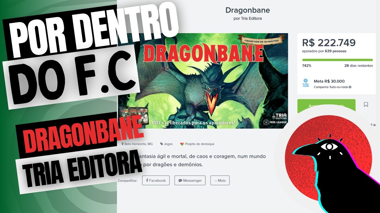 Dragonbane RPG – Financiamento Coletivo pela Tria Editora | Vale a Pena?