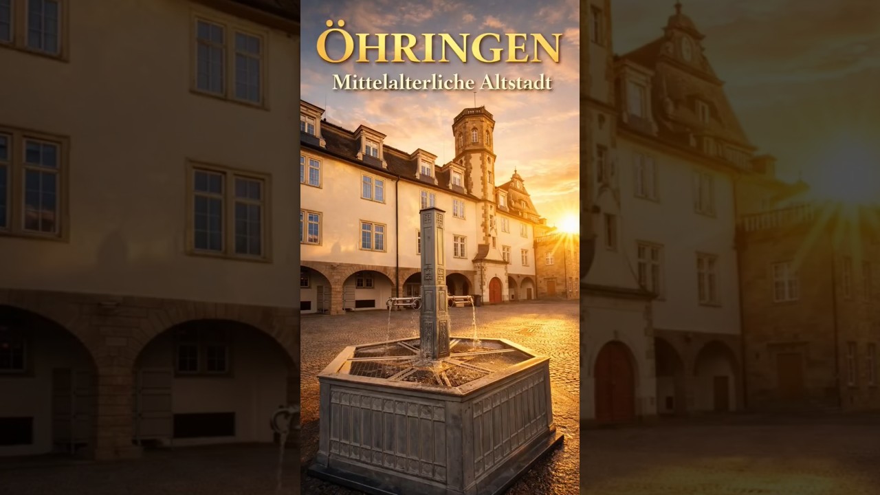 Mittelalterliche Altstadt &Ouml;hringen - #badenw&uuml;rttemberg #historiccity #germany #&ouml;hringen #shorts 2026
