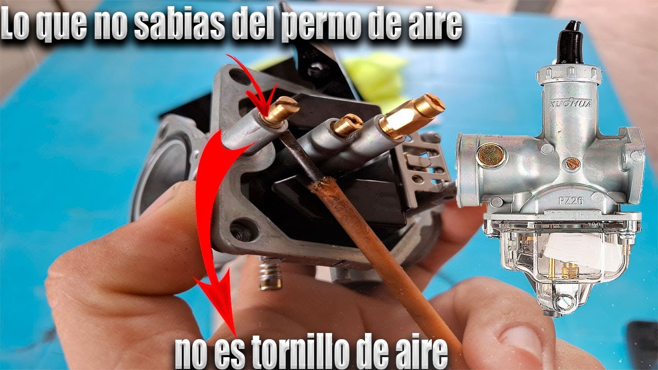 todo sobre regulación de la aguja de mezcla de un carburador de una moto