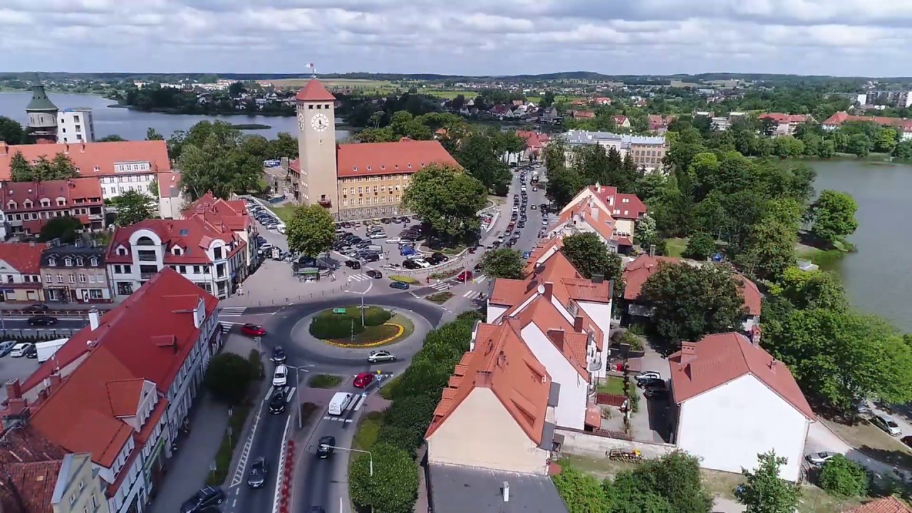Szczytno z lotu ptaka