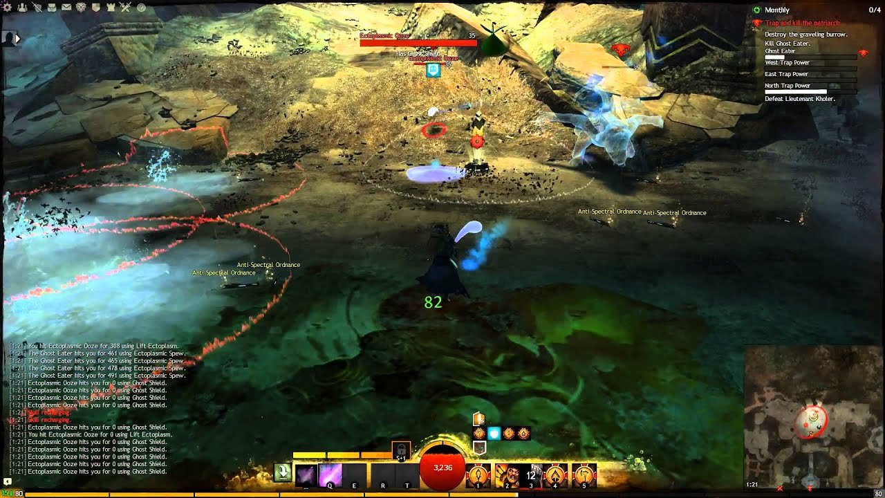Guild Wars 2: Ascalonian Catacombs End Boss Solo Extended