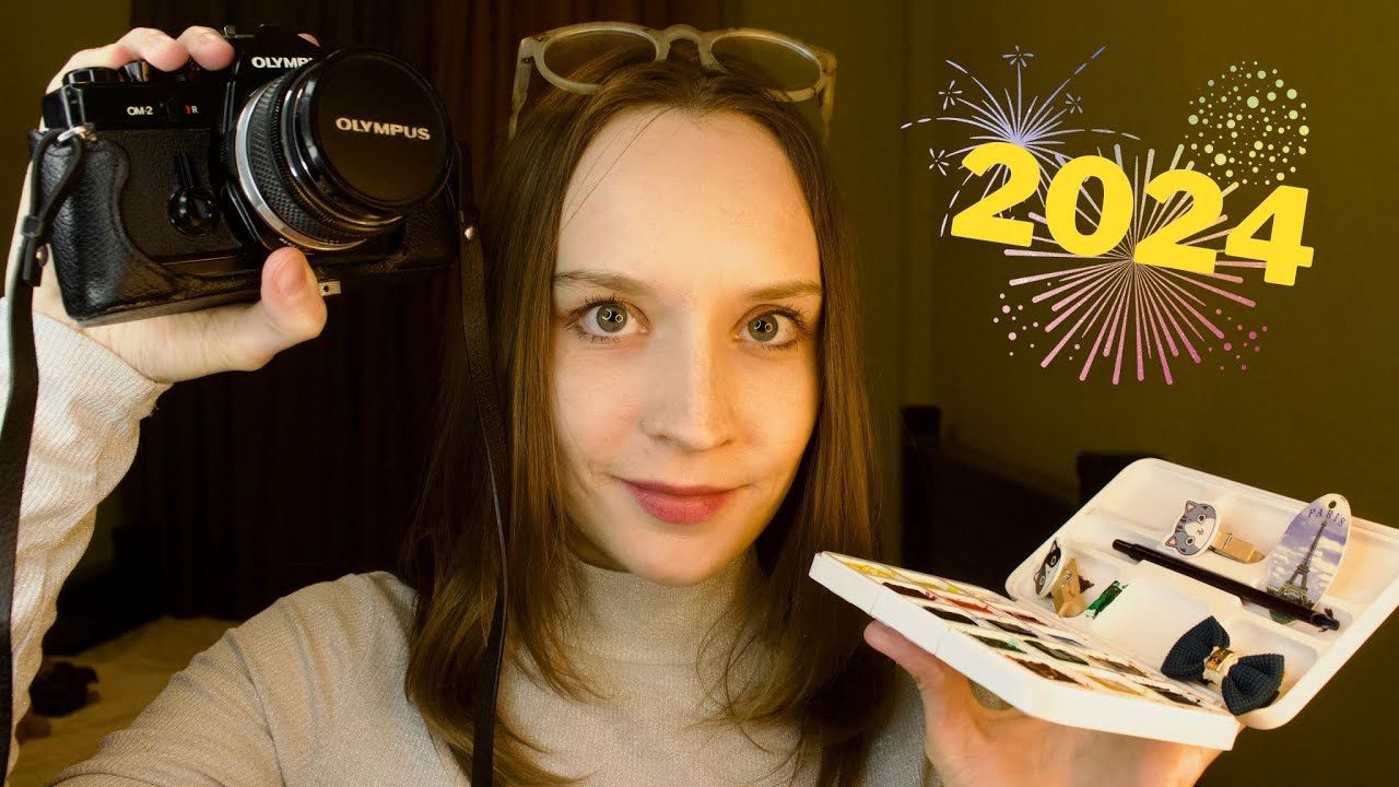 Mes projets pour tous les mois 2024 [ASMR] (soft spoken, triggers, finger flutters)