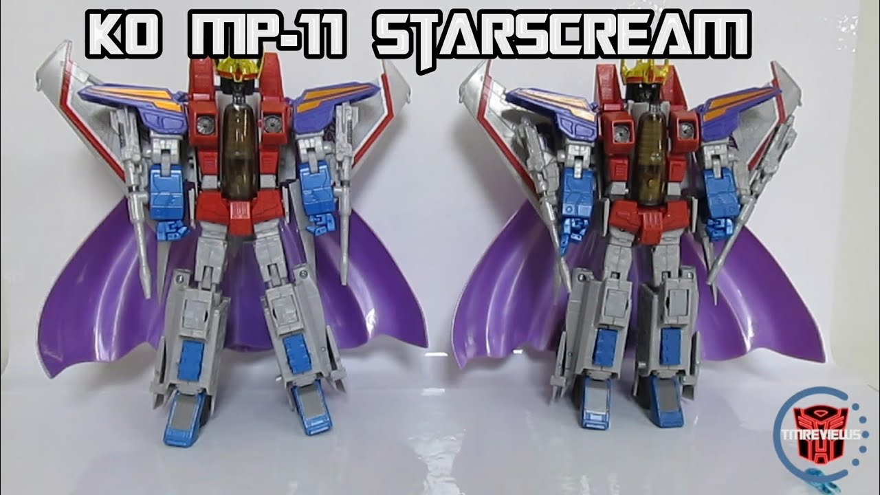 KO Transformers Masterpiece Starscream MP-11
