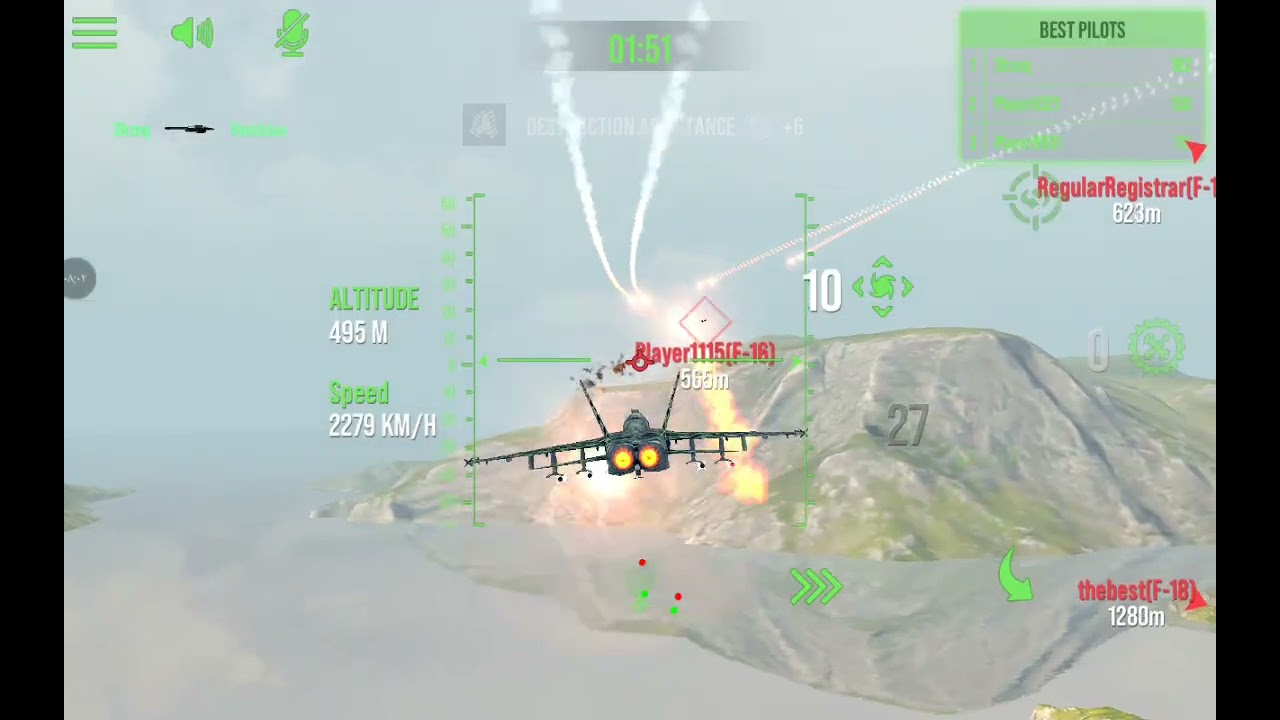 حرب الوحوش الجوية  modern warplanes online 