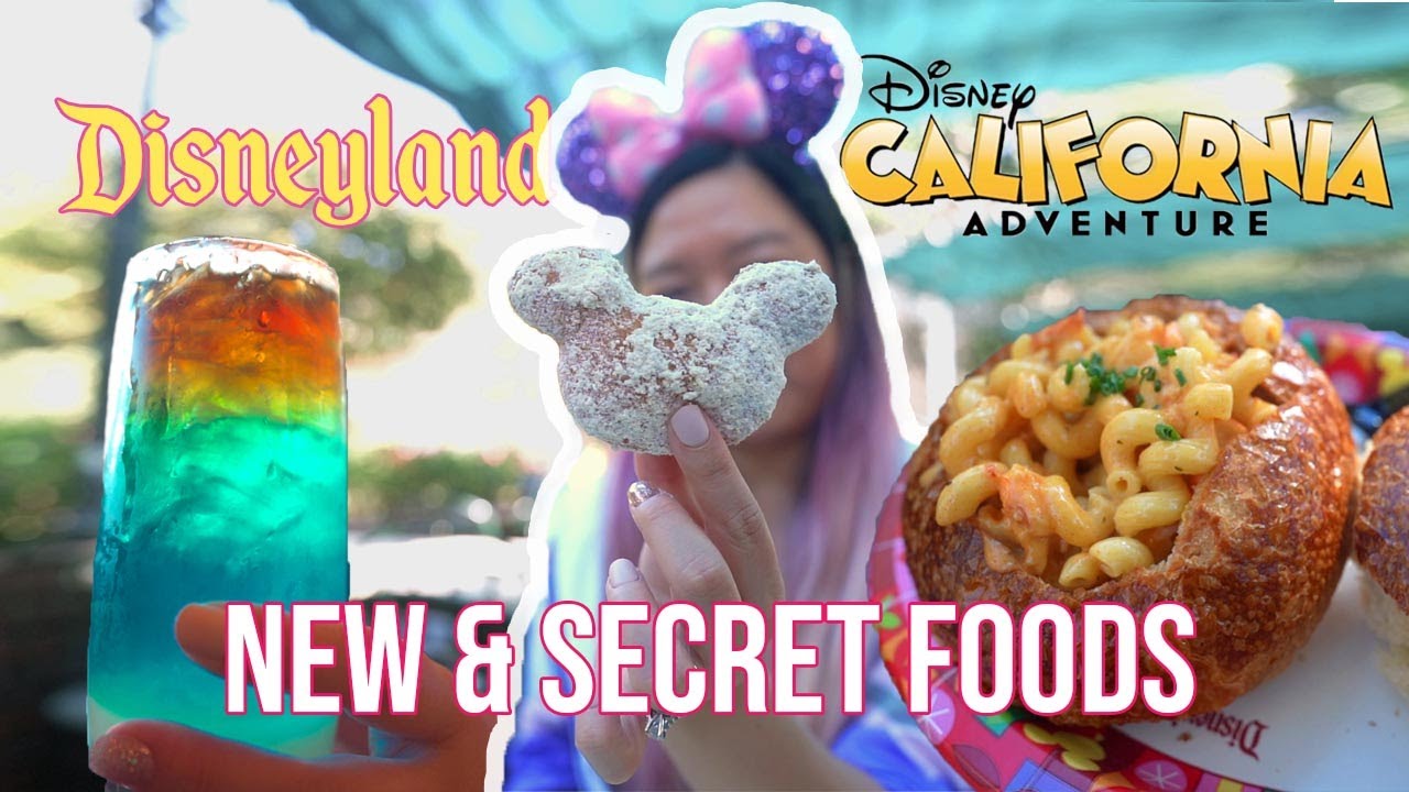 TRYING NEW FOOD AND SECRET MENU ITEMS AT DISNEYLAND 2022