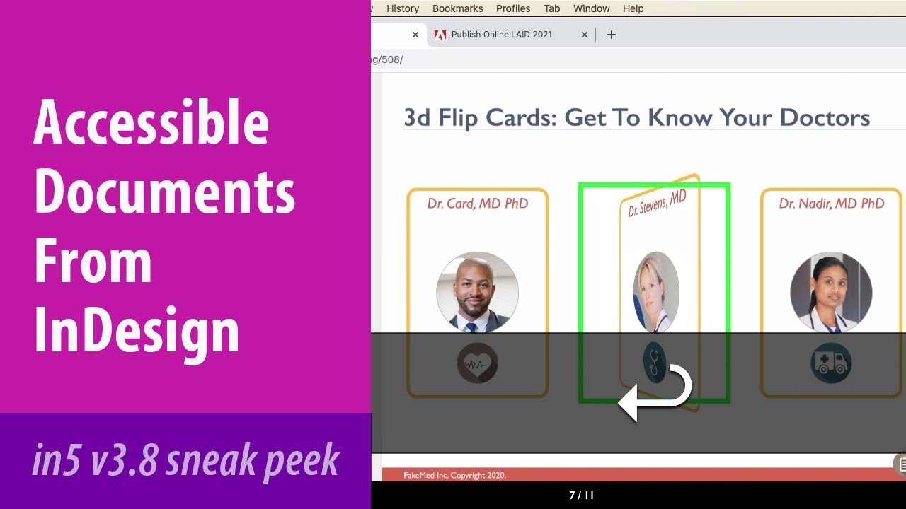 Accessible Documents from InDesign - in5 v3.8 Sneak Peek