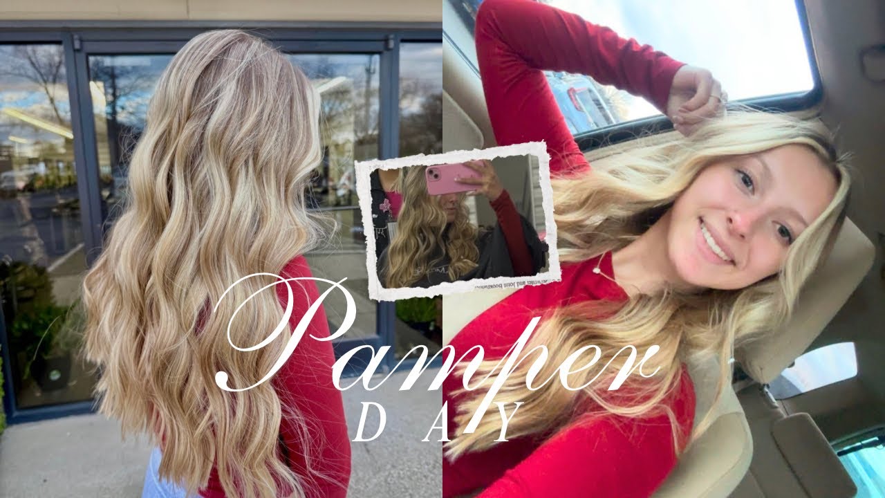 A MUCH Needed Pamper Day / Hair Appt, Errands, Relaxing 💖