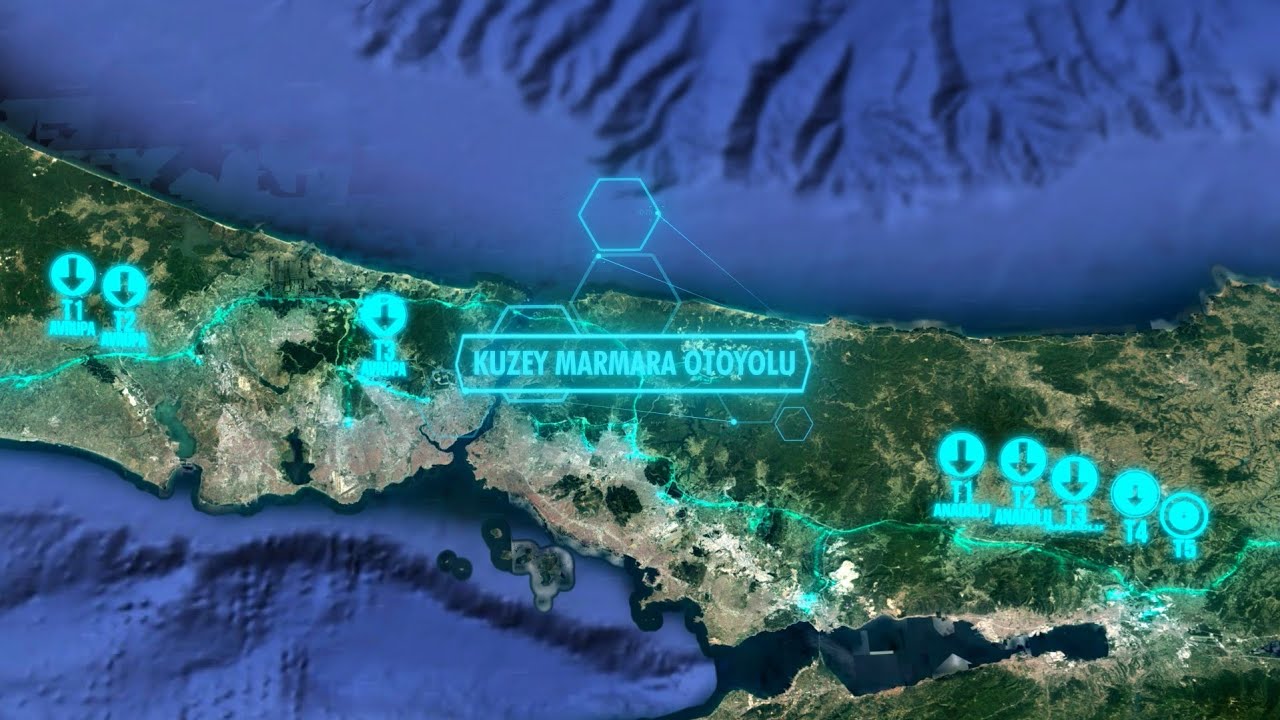 Türkiye’nin 400 Kilometrelik Mega Yolu, Kuzey Marmara Otoyolu!