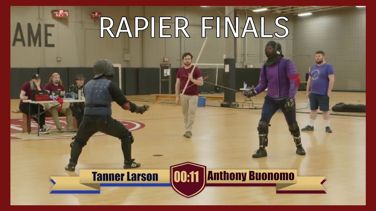 HEMA - Tanner's Rapier Finals Matches at the IFG Tournament of Roses 2025