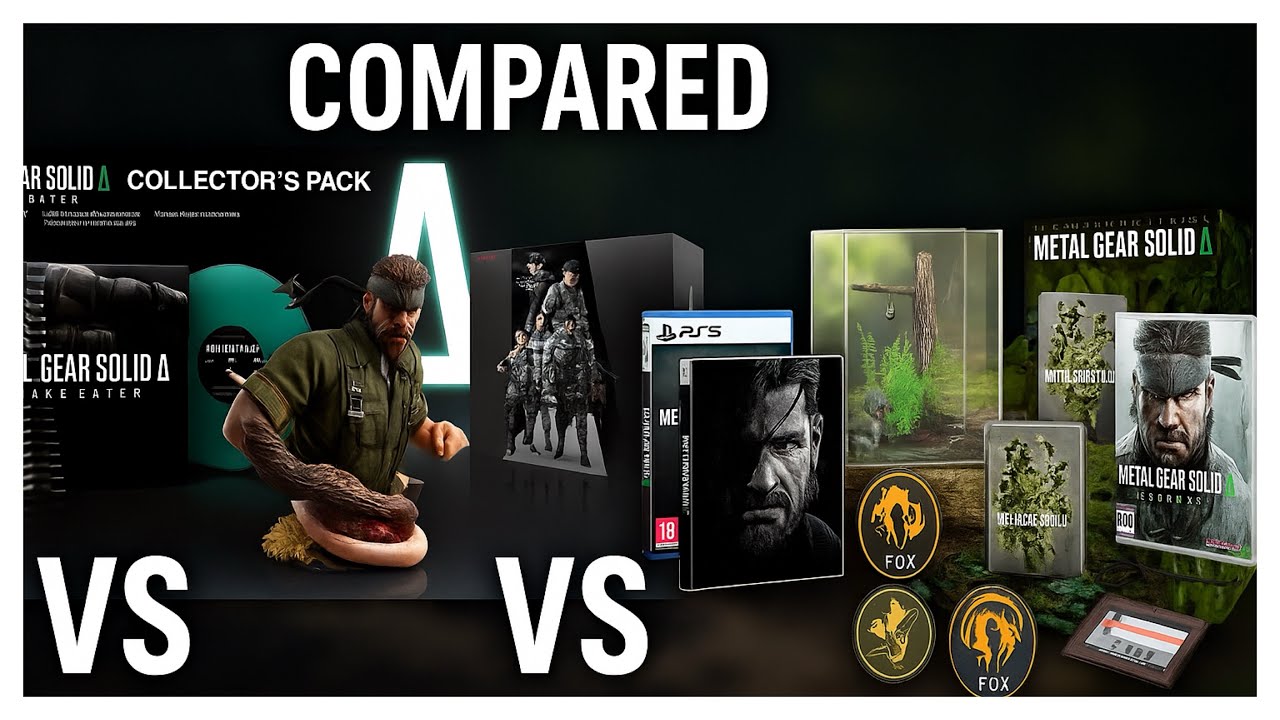 Metal Gear Solid Δ Snake Eater — какое издание выбрать? Deluxe или Collector’s Edition