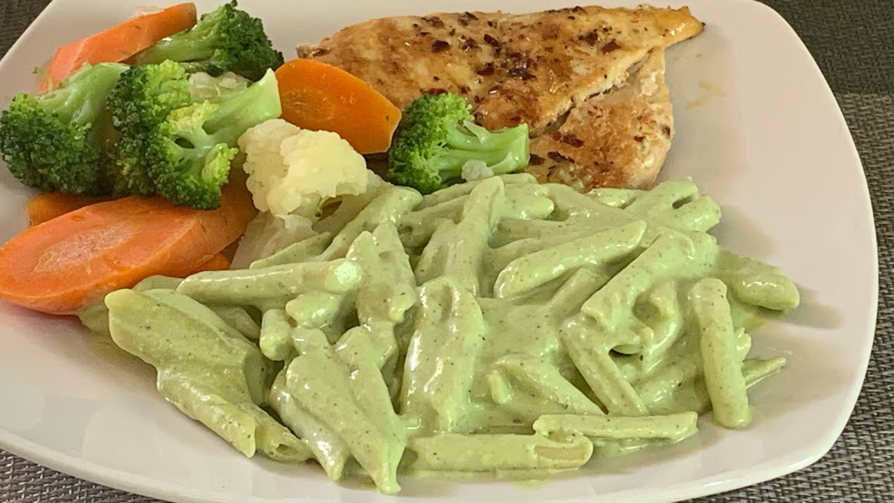 Sopa verde fácil y rápido