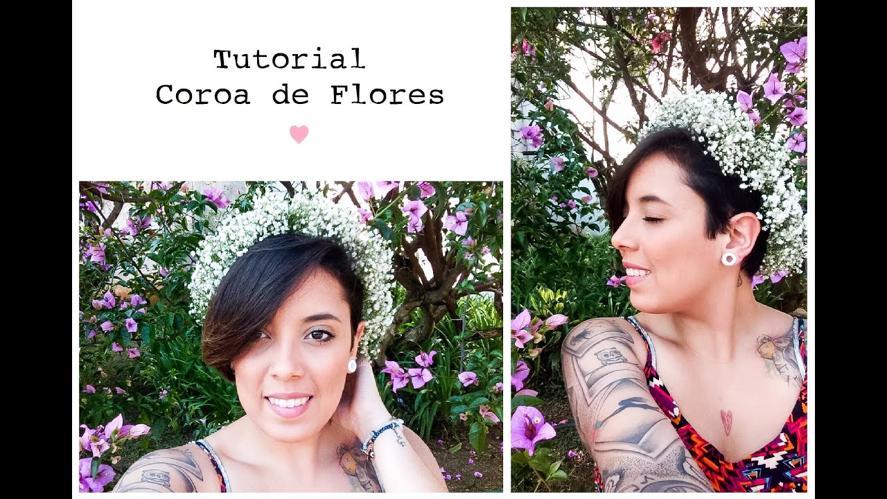 Tutorial - Coroa de Flores por R$ 10,00